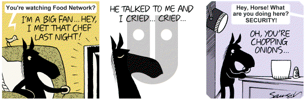 Dark Side of the Horse on Tuesday June 7, 2011 Comic Strip