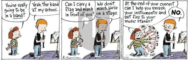 Cul de Sac on Monday November 18, 2013 Comic Strip