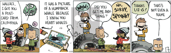 Wallace the Brave on Saturday December 28, 2019 Comic Strip