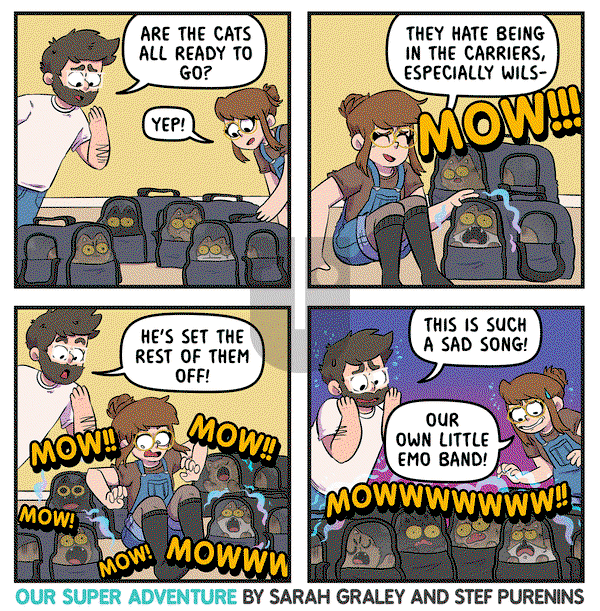 Our Super Adventure - Monday March 7, 2022 Comic Strip
