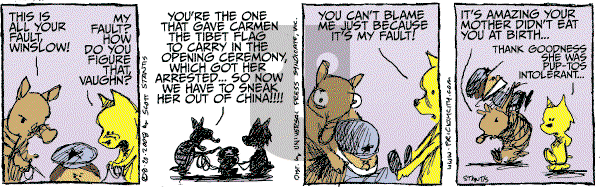 Prickly City on Wednesday August 20, 2008 Comic Strip
