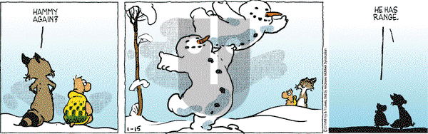 Over the Hedge on Tuesday January 15, 2019 Comic Strip