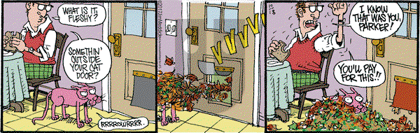 Monty on Wednesday October 18, 2017 Comic Strip