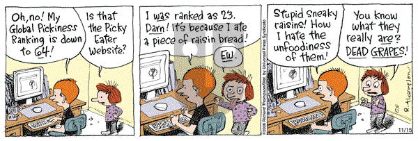Cul de Sac on Saturday November 15, 2008 Comic Strip