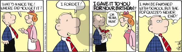 Drabble on Monday January 5, 2009 Comic Strip