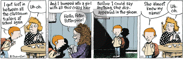 Cul de Sac on Monday December 2, 2013 Comic Strip