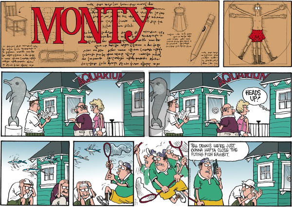 Monty on Sunday March 27, 2016 Comic Strip