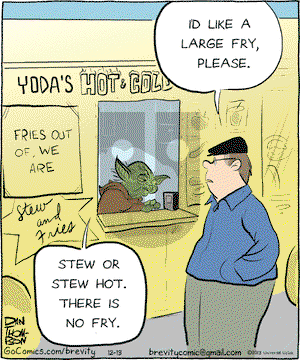 Brevity on Friday December 13, 2013 Comic Strip