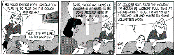Luann on Wednesday June 2, 1999 Comic Strip