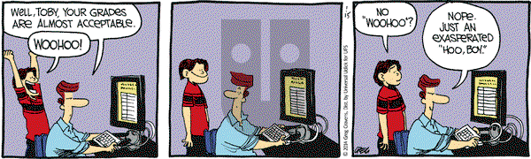 The Buckets on Wednesday January 15, 2014 Comic Strip