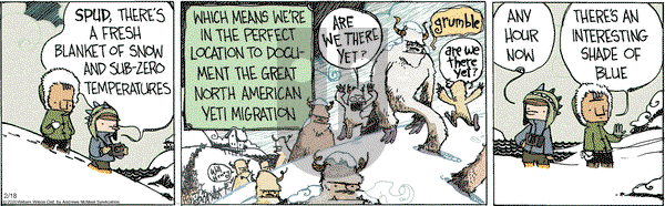 Wallace the Brave on Tuesday February 18, 2020 Comic Strip