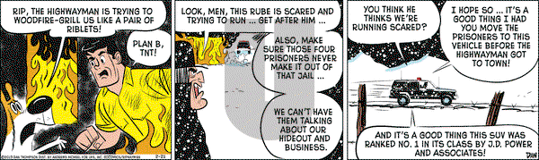 Rip Haywire on Thursday February 21, 2019 Comic Strip