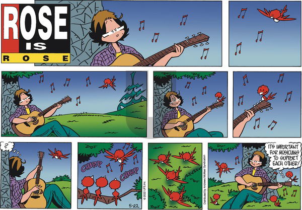 Rose is Rose - Sunday May 22, 2022 Comic Strip