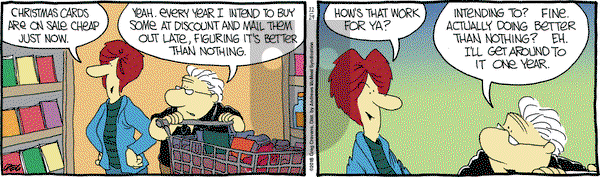 The Buckets on Saturday December 29, 2018 Comic Strip