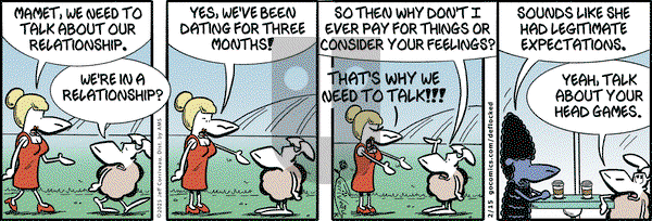 DeFlocked - Saturday February 15, 2025 Comic Strip