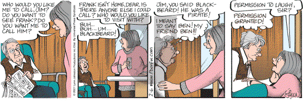 For Better or For Worse - Tuesday February 6, 2007 Comic Strip