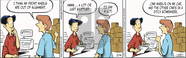 Baldo on Wednesday February 14, 2007 Comic Strip