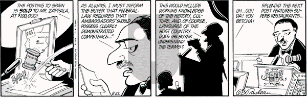 Doonesbury on Saturday May 7, 1994 Comic Strip
