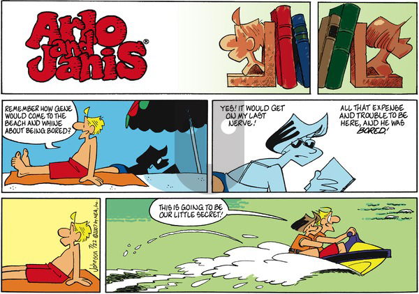 Arlo and Janis on Sunday July 22, 2007 Comic Strip