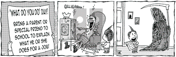 Lio on Monday March 27, 2017 Comic Strip