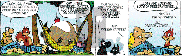 Over the Hedge on Thursday April 29, 2021 Comic Strip