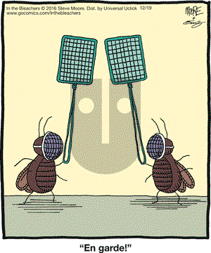 In the Bleachers on Monday December 19, 2016 Comic Strip