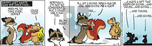 Over the Hedge on Wednesday December 9, 2020 Comic Strip