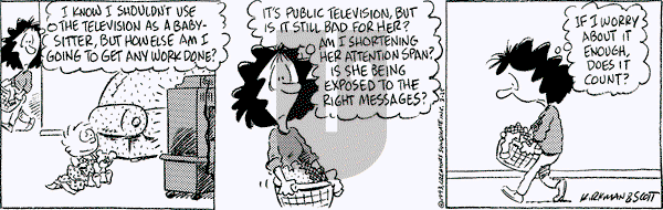 Baby Blues on Thursday March 25, 1993 Comic Strip