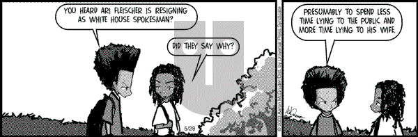 The Boondocks on Wednesday December 29, 2010 Comic Strip