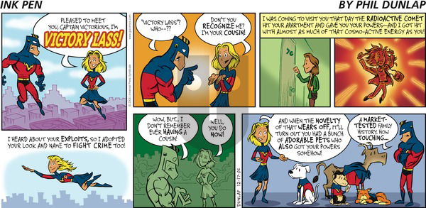 Ink Pen on Sunday December 17, 2006 Comic Strip