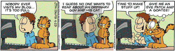 Garfield on Friday April 23, 2010 Comic Strip