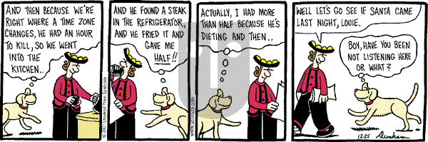Overboard on Tuesday December 25, 2001 Comic Strip