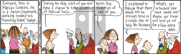 The Elderberries on Monday September 8, 2025 Comic Strip