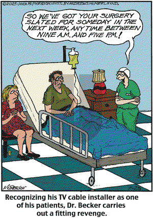 Close to Home on Friday July 25, 2025 Comic Strip