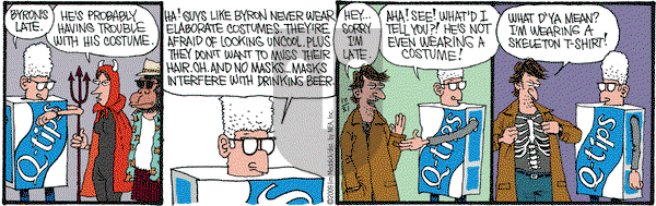 Monty on Saturday October 31, 2009 Comic Strip