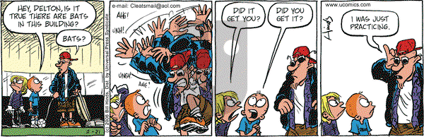 Cleats on Tuesday February 21, 2006 Comic Strip