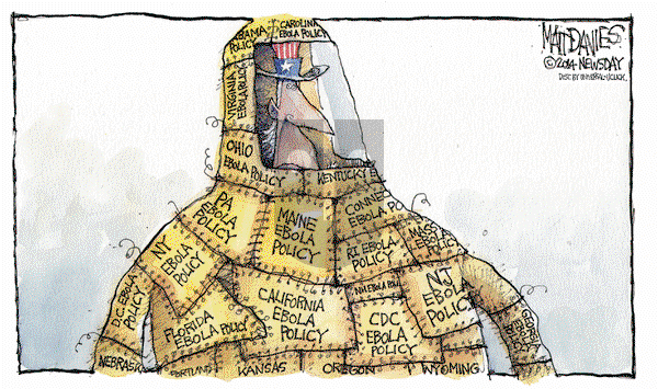 Matt Davies on Monday November 3, 2014 Comic Strip