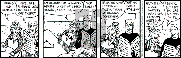 Clear Blue Water on Saturday January 14, 2006 Comic Strip