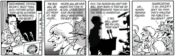 Doonesbury on Tuesday February 26, 1991 Comic Strip