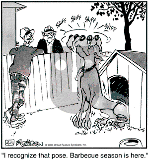 Marmaduke on Friday April 11, 2003 Comic Strip