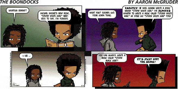 The Boondocks on Sunday October 11, 2009 Comic Strip