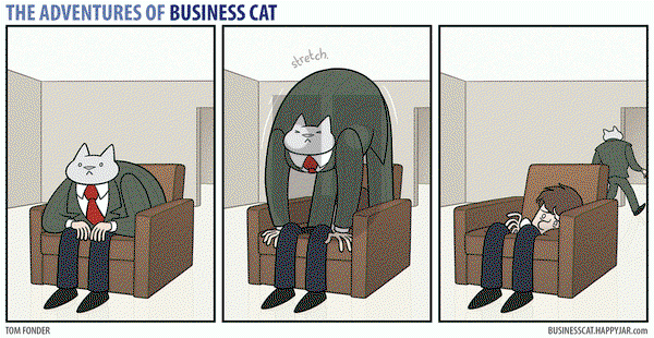 The Adventures of Business Cat on Thursday February 4, 2021 Comic Strip