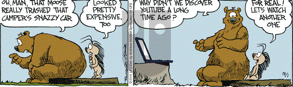 The Grizzwells on Monday October 1, 2018 Comic Strip