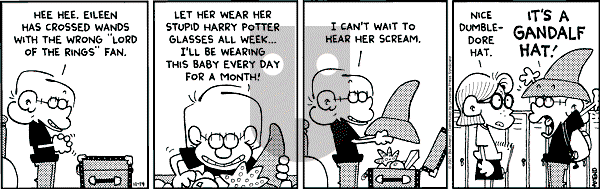 FoxTrot on Wednesday November 14, 2001 Comic Strip