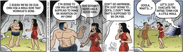 Alley Oop - Saturday October 23, 2021 Comic Strip