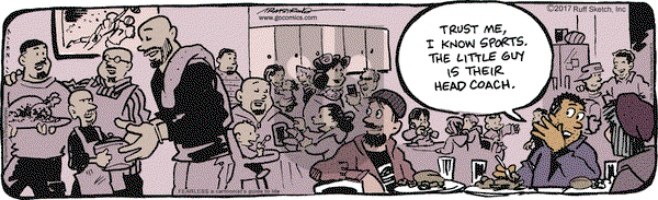JumpStart on Thursday November 23, 2017 Comic Strip