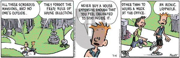 Frazz on Tuesday July 14, 2009 Comic Strip