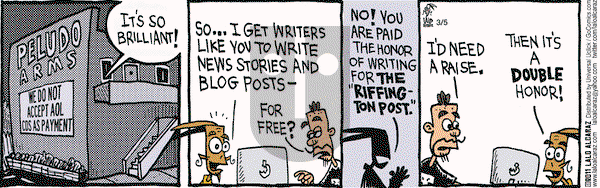 La Cucaracha - Saturday March 5, 2011 Comic Strip