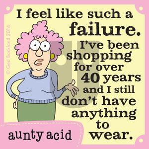Aunty Acid on Sunday February 23, 2014 Comic Strip
