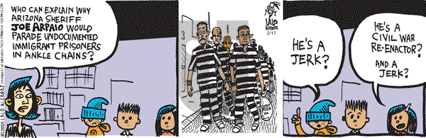La Cucaracha on Tuesday February 17, 2009 Comic Strip